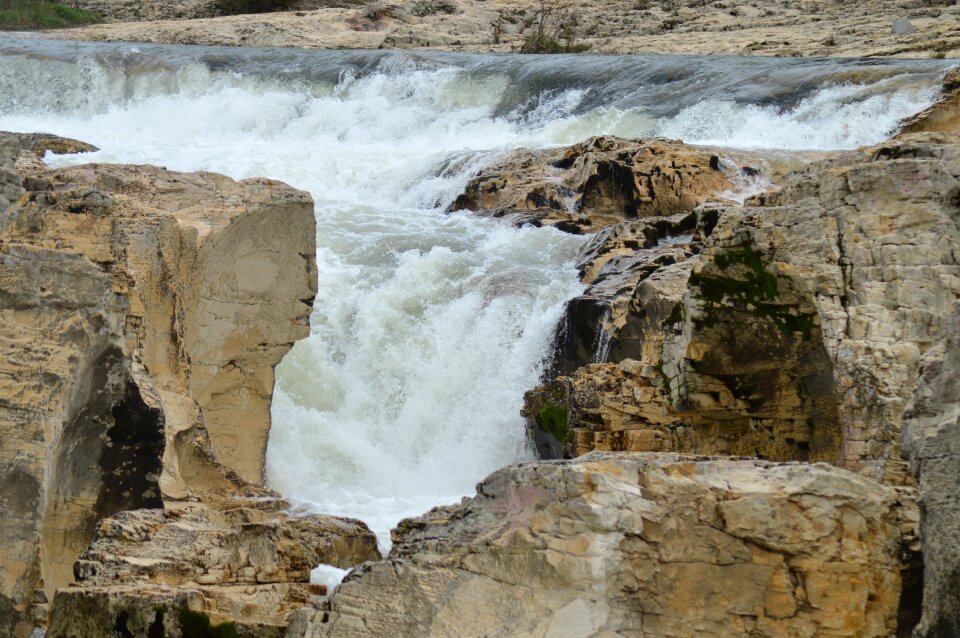 River landscape cascade
