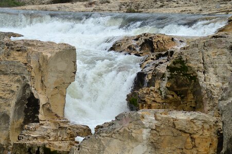 River landscape cascade photo