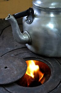 Tea kitchen fire