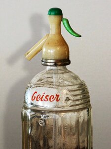 Vintage geyser advertising