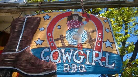 Cowgirl farmer restaurant