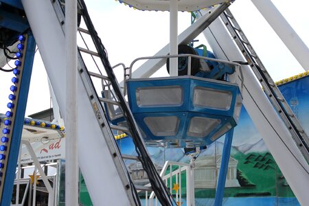 Wheel ferris fair photo