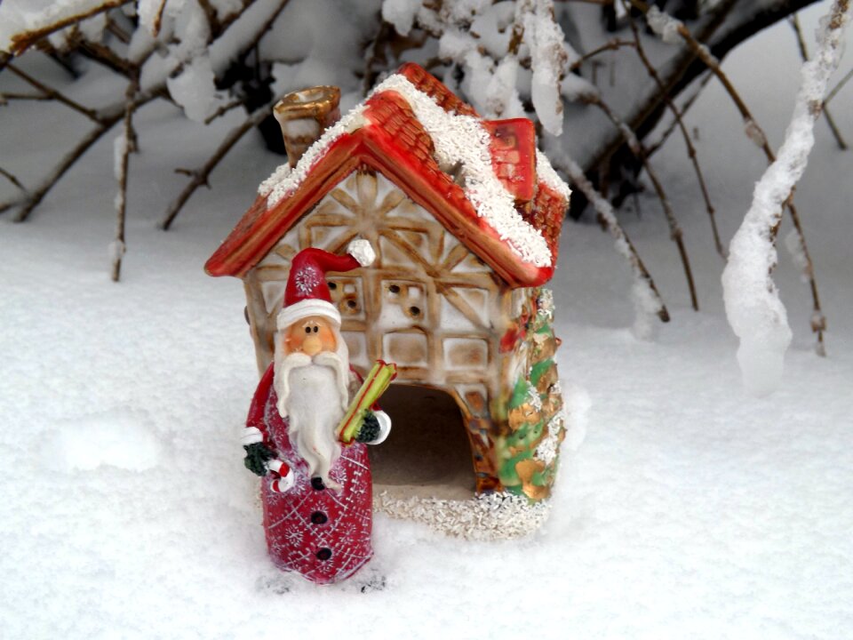 White christmas decoration