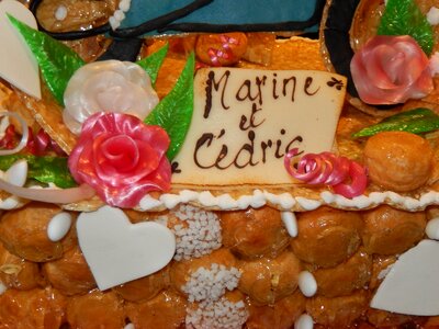 Cake wedding love