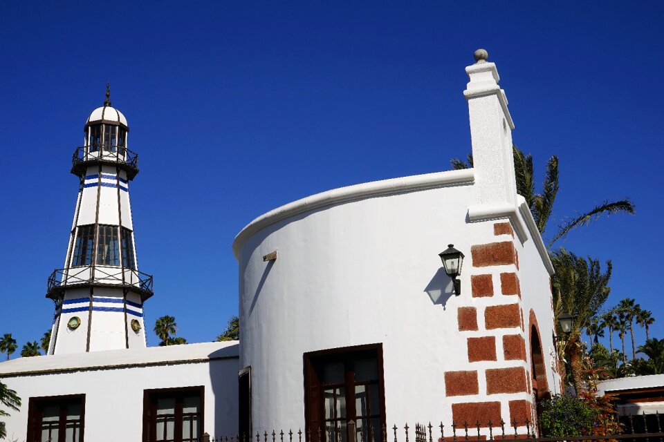 Lighthouse sky lanzarote
