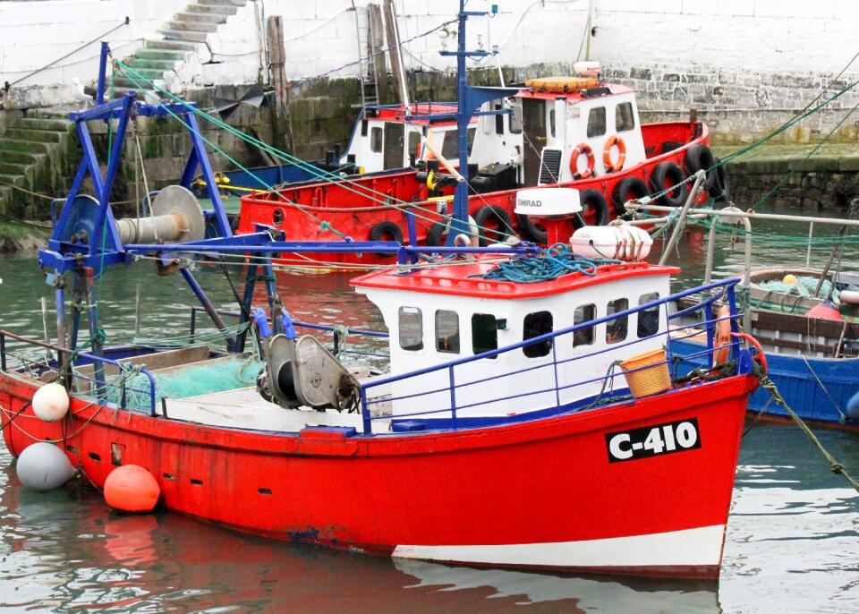 Boat sea old photo