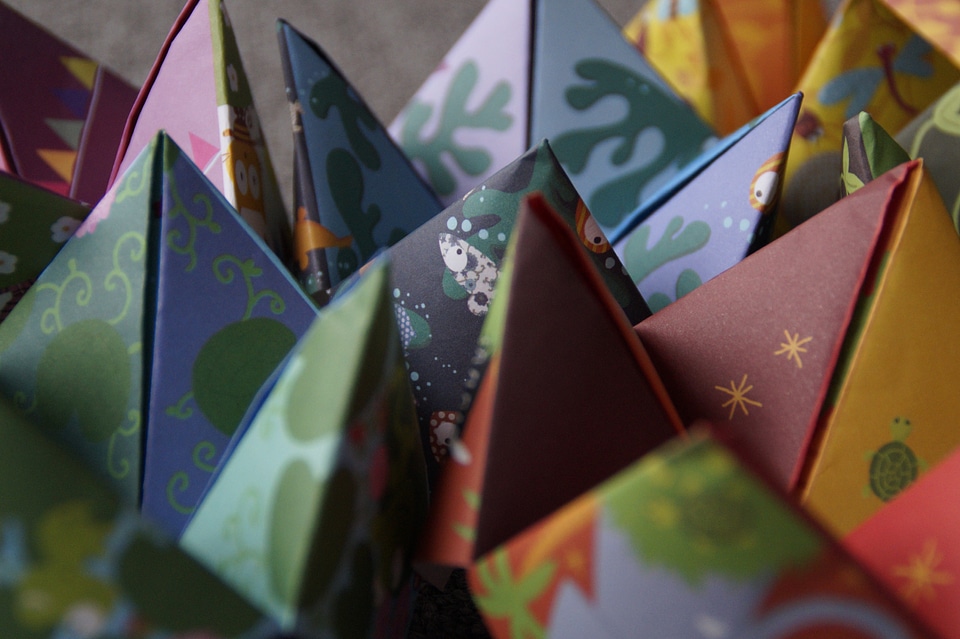 Paper colorful tinker
