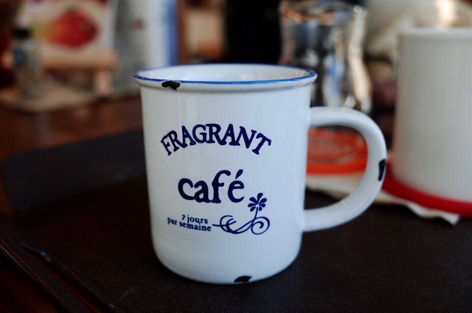 Mug coffee beans food