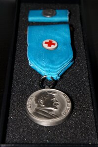 Blood donation plaque slovak red cross