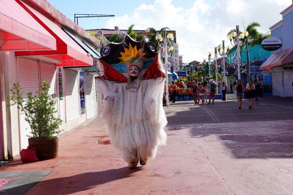 Caribbean road musician