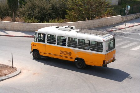 School vehicle transport photo