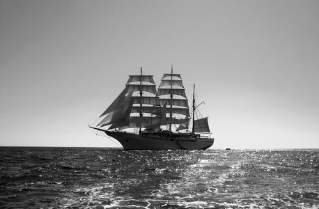Sail historically sea photo