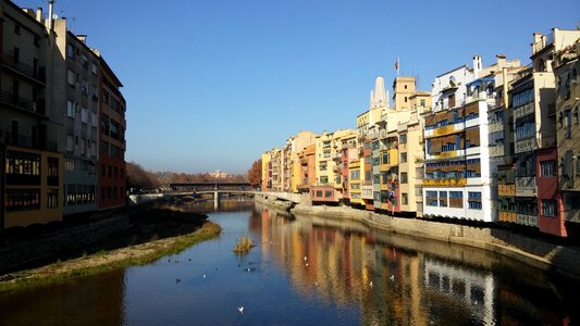 River gerona buildings