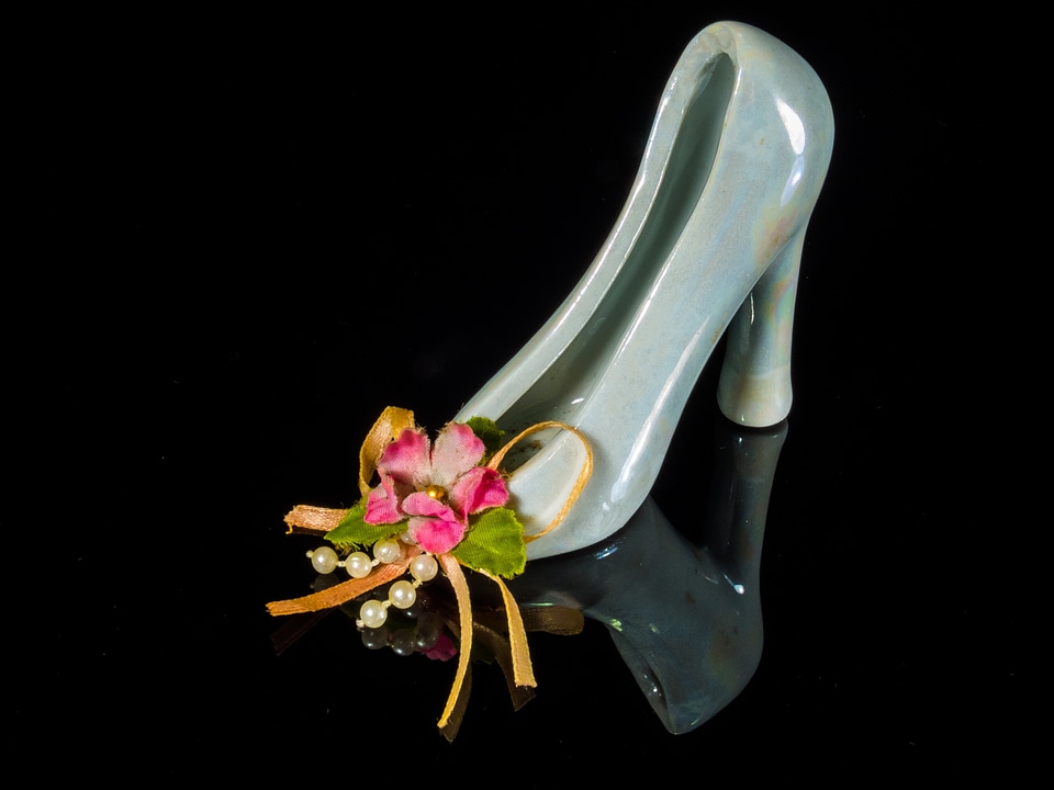 Kid shoe porzelanschuh jewel