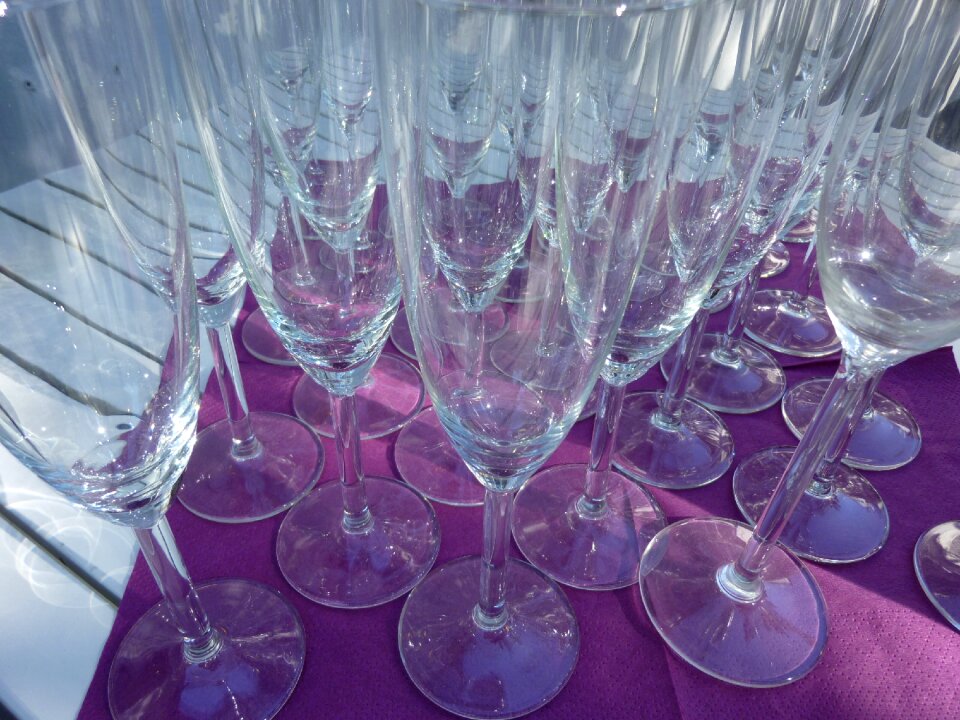 Glass champagne glass restaurant