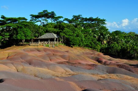 Holiday tourism sand photo