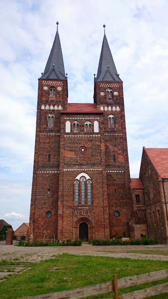 Monastery romanesque steeple