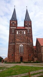 Monastery romanesque steeple