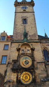 Astronomical prague clock photo