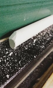 Chalk blackboard school