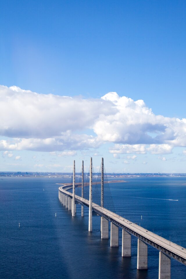 Bro aerial photo copenhagen