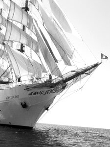 Sail historically sea photo