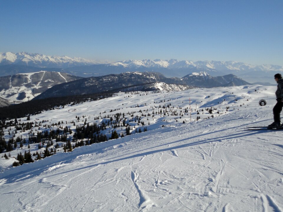 Mountain arc landscape
