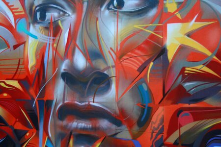 Graffiti art culture