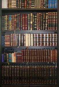 Jewish shelves bookcase photo