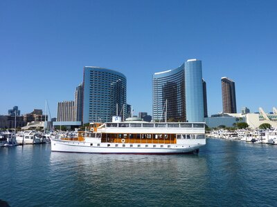Harbor yacht