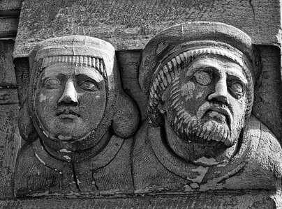 Stone bas-relief ornamental