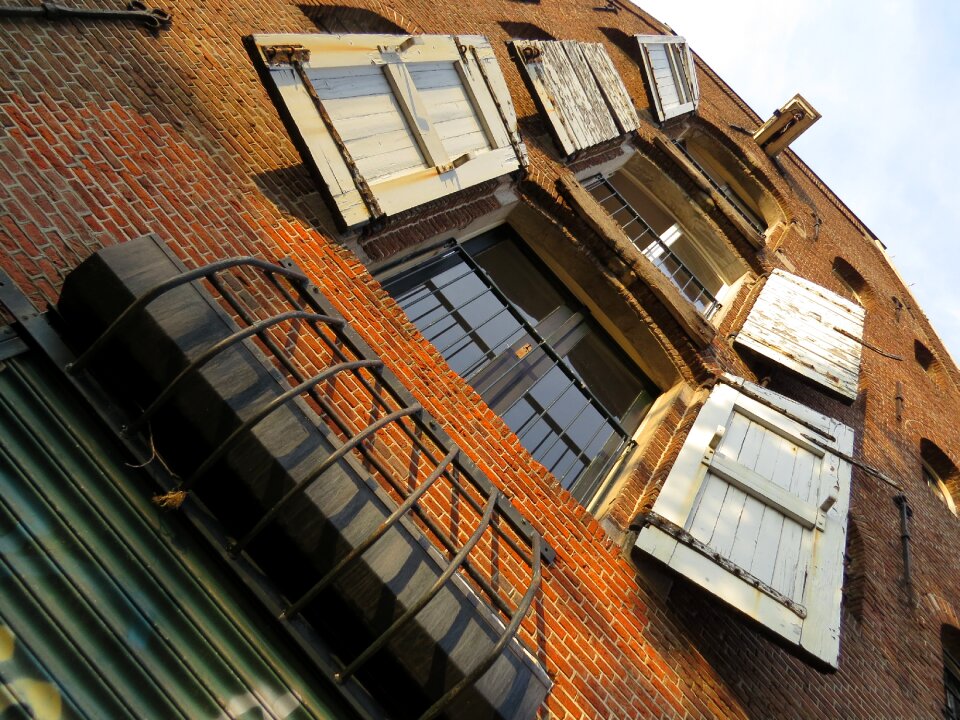 Amsterdam windows sky