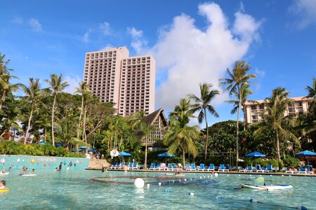 Guam beach swimming pool photo