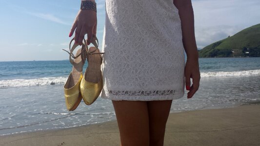 New year fashion beach
