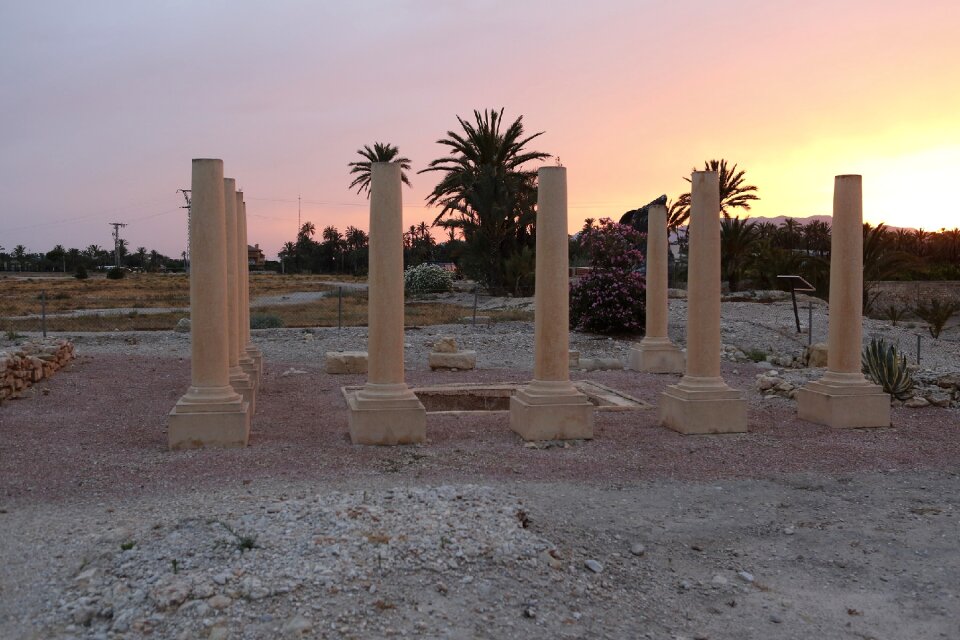 Greek style columns old