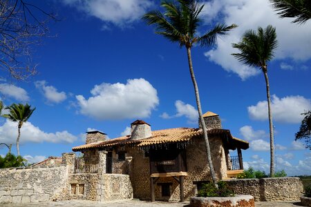Caribbean dominican republic house