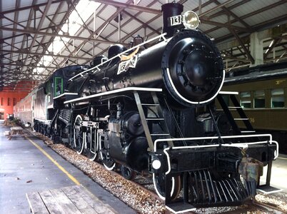Locomotive old railroad