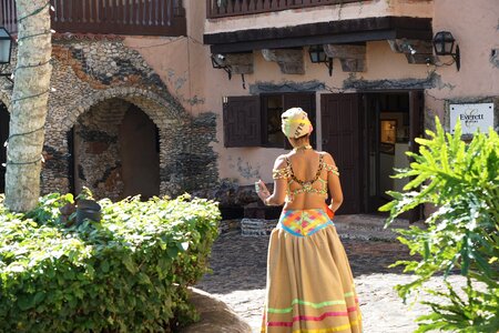 Woman tradition music
