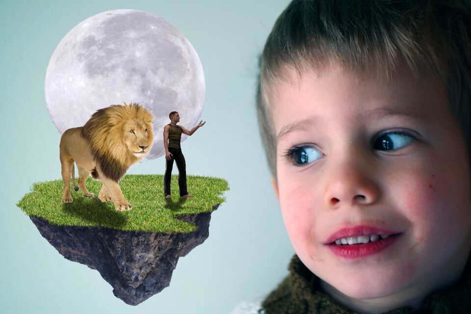 Lion man childhood