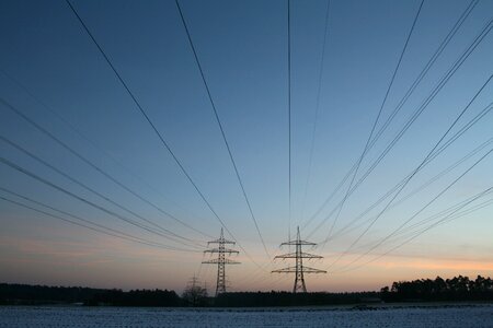Twilight strommast mast