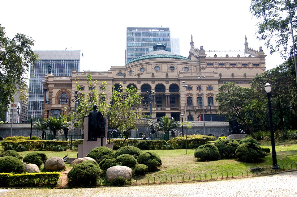 São paulo anhangabaú old center