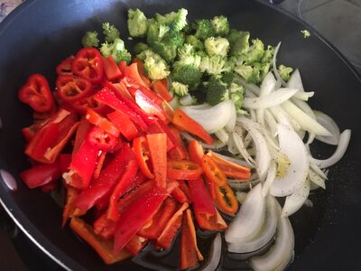 Diet cooking food