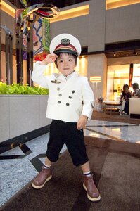 Kids conductor hat