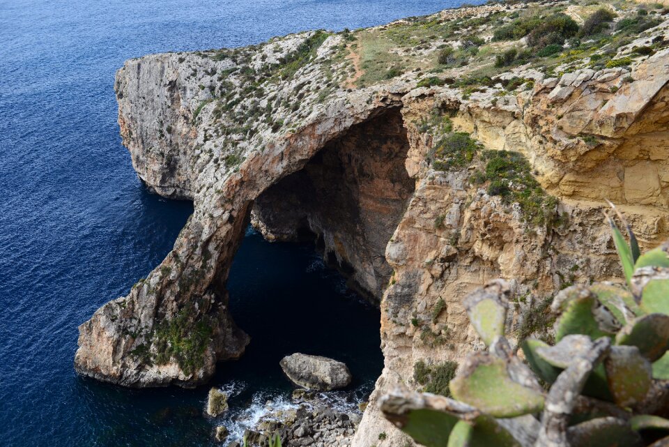Blue coast rock