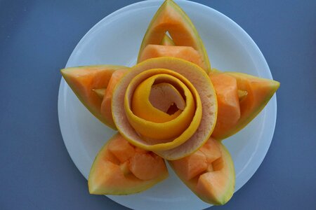 Star rose plate