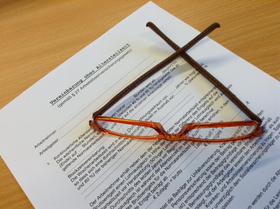 Part time contract agreement