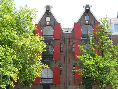 Amsterdam house symmetry photo