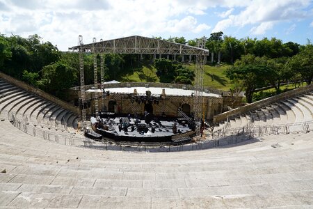 Caribbean dominican republic amphitheater