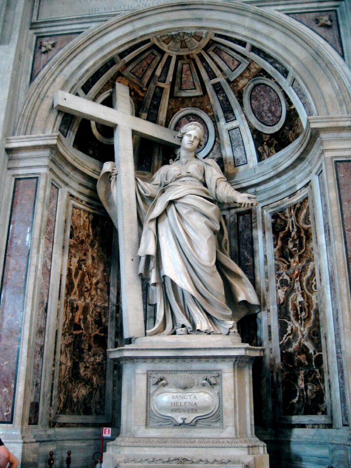 Cross of christ and holy nails pillar andrea sculpture bolgi