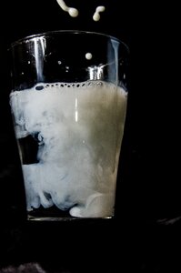 Glass abstract background bubbles